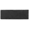 PLAT DE SERVICE STONEY - S - noir, MODERN, matière synthétique/pierre (30/10/0,7cm) - Zandiara
