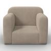 BARNFÅTÖLJ BONNY - beige, Modern, trä/textil (61,5/48/45cm) - Bessagi Kids