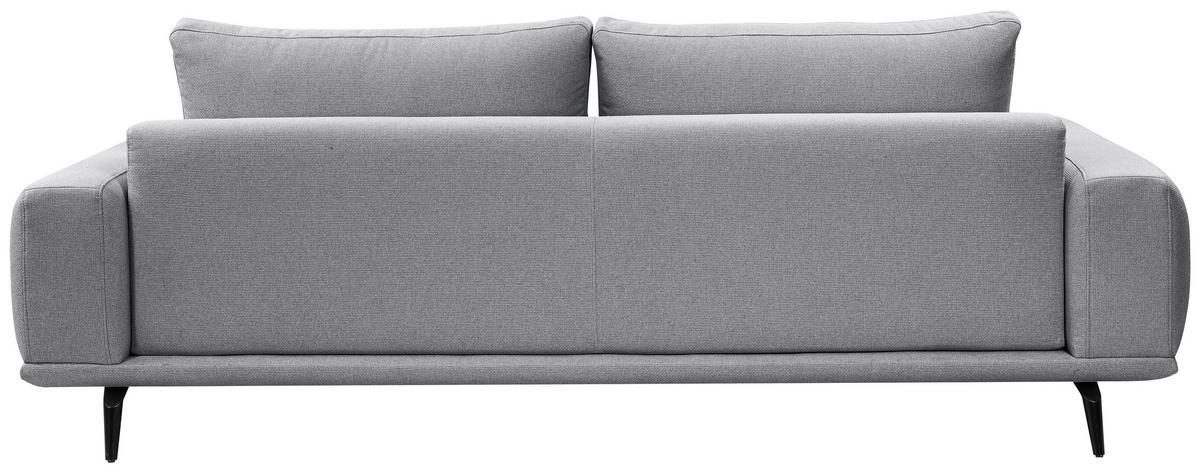 Canapea cu 3 locuri SELENE - gri, Modern, textil (242/89/115cm) - MID.YOU