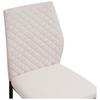 STUHL MIA -BASED- - Beige/Schwarz, Basics, Textil/Metall (44/90/56cm) - Based