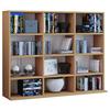 Regal Megosa Mini, Bukev - barve bukve, Konvencionalno, leseni material (102/83/18 (23)cm) - MID.YOU
