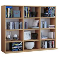 Regal Megosa Mini, Bukev - barve bukve, Konvencionalno, leseni material (102/83/18 (23)cm) - MID.YOU