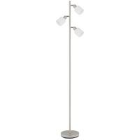 Állólámpa 54114-3s Nanda - barna/fekete, Design, üveg/fa (33/180cm) - Globo