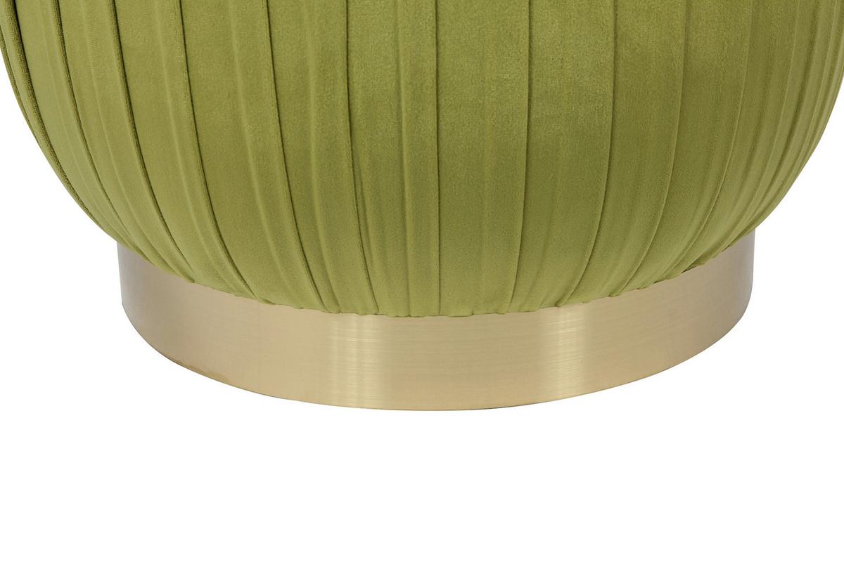Ülőke Lyla 125 - aranyszínű/zöld, Design, műanyag/fém (43/42/43cm) - Kayoom