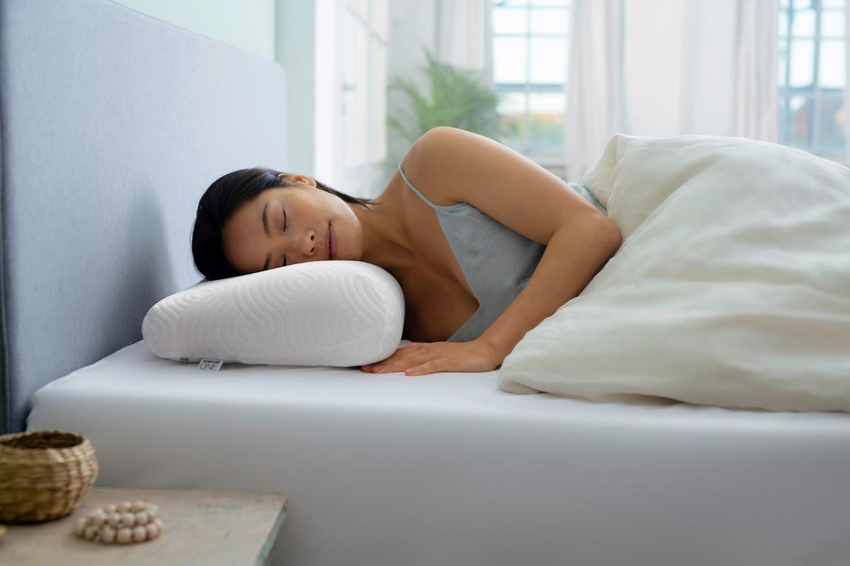 PODUSZKA POD KARK ONE SUPPORT - biały, Basics, tkanina (31/50cm) - Tempur