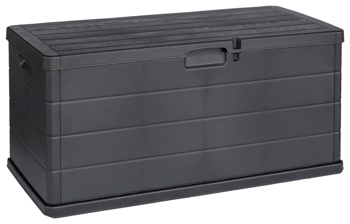 Párnatartó Láda Alpha - antracit, Modern, műanyag (118/59/57cm) - Mömax