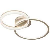 Plafonieră cu LED RIO - șampanie, Modern, plastic/metal (70/45/10cm) - Mömax