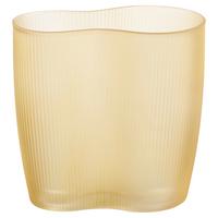 Vase Sahara aus Glas in Bernsteinfarben - Bernsteinfarben, Modern, Glas (19/12/20cm) - Modern Living