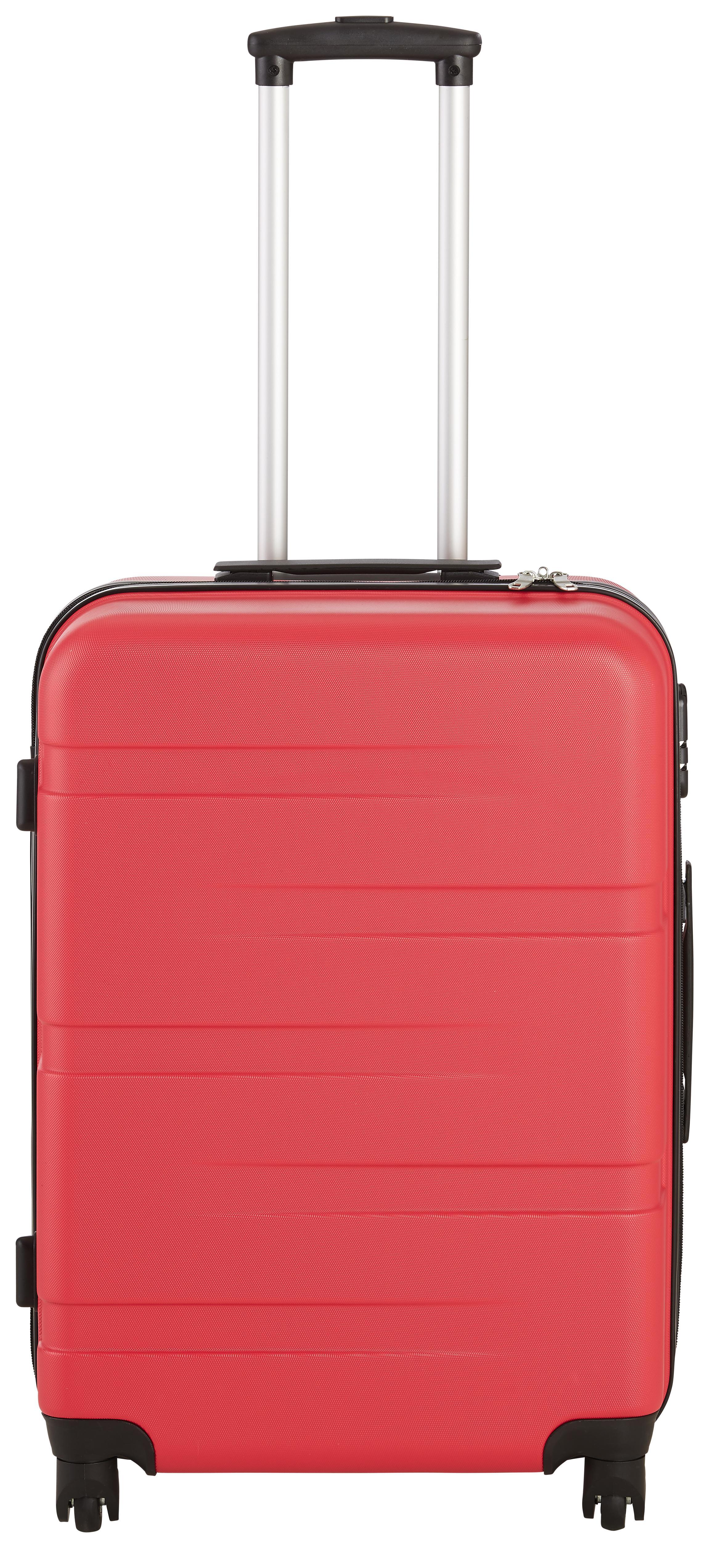 Reisekoffer Arizona - M pink - Pink, MODERN, Kunststoff (44/67/25cm) - Mömax modern living