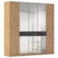 DULAP USI ROTATIVE VERSITY-D - argintiu/stejar Artisan, Trend, material pe bază de lemn (226/229/54cm) - James Wood