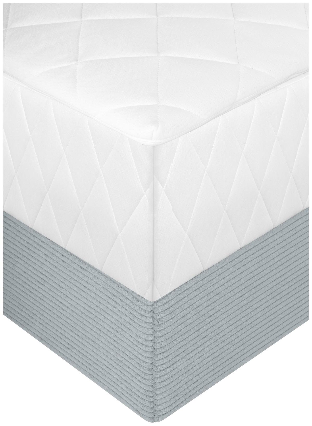 Boxbett Boxy Grau ca. 100x200cm - Grau, KONVENTIONELL, Textil (100/200cm) - Based