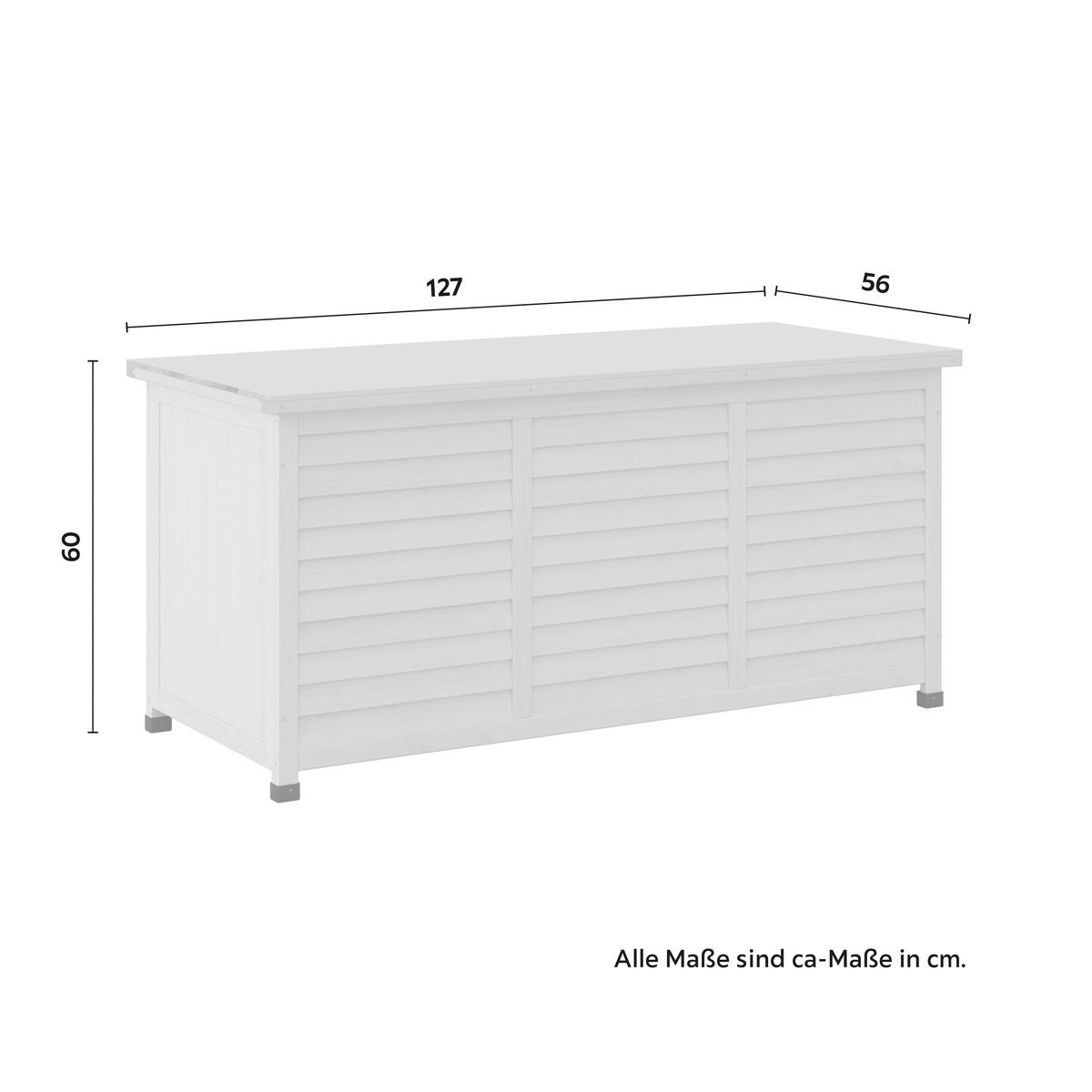 Cutie pentru perne Joris - gri, Modern, lemn (127/60/56cm) - Mömax