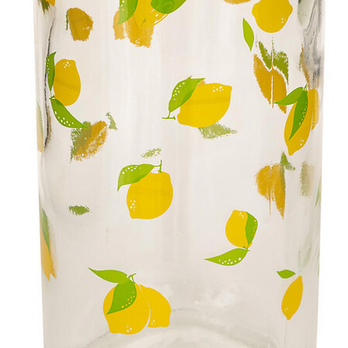 Sticlă decorativă 1L Lemon - Basics (8,7/8,7/31,7cm)