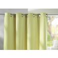 Zavesa Z Obročki Ulli -ext- -eö- - zelena, tekstil (140/245cm) - MÖMAX modern living