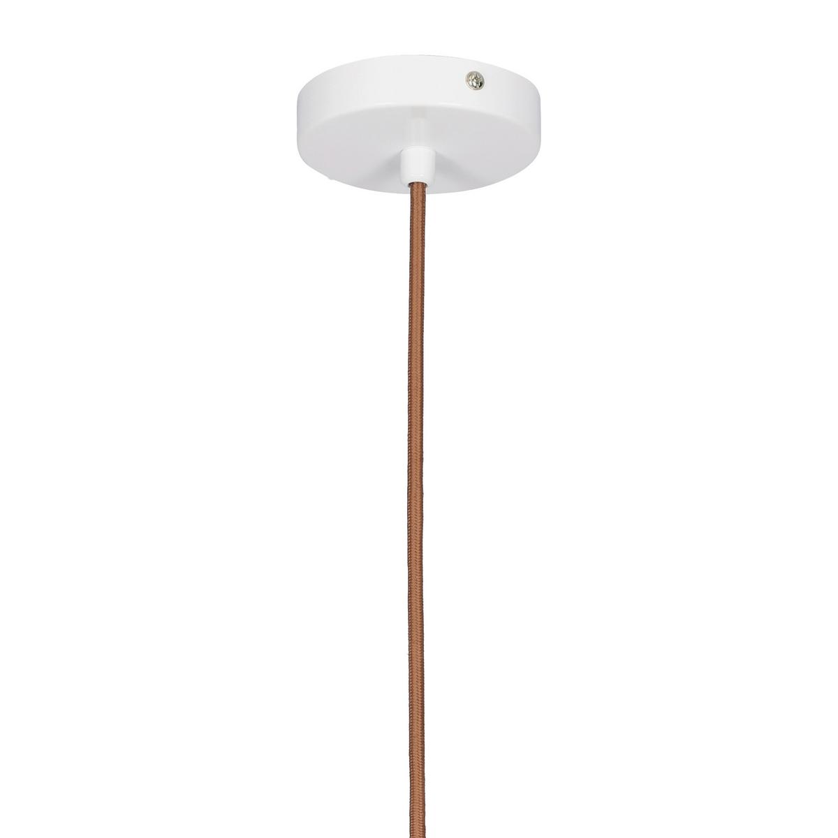 Viseća Svjetiljka Bene - bijela, Design, metal (25/125cm)
