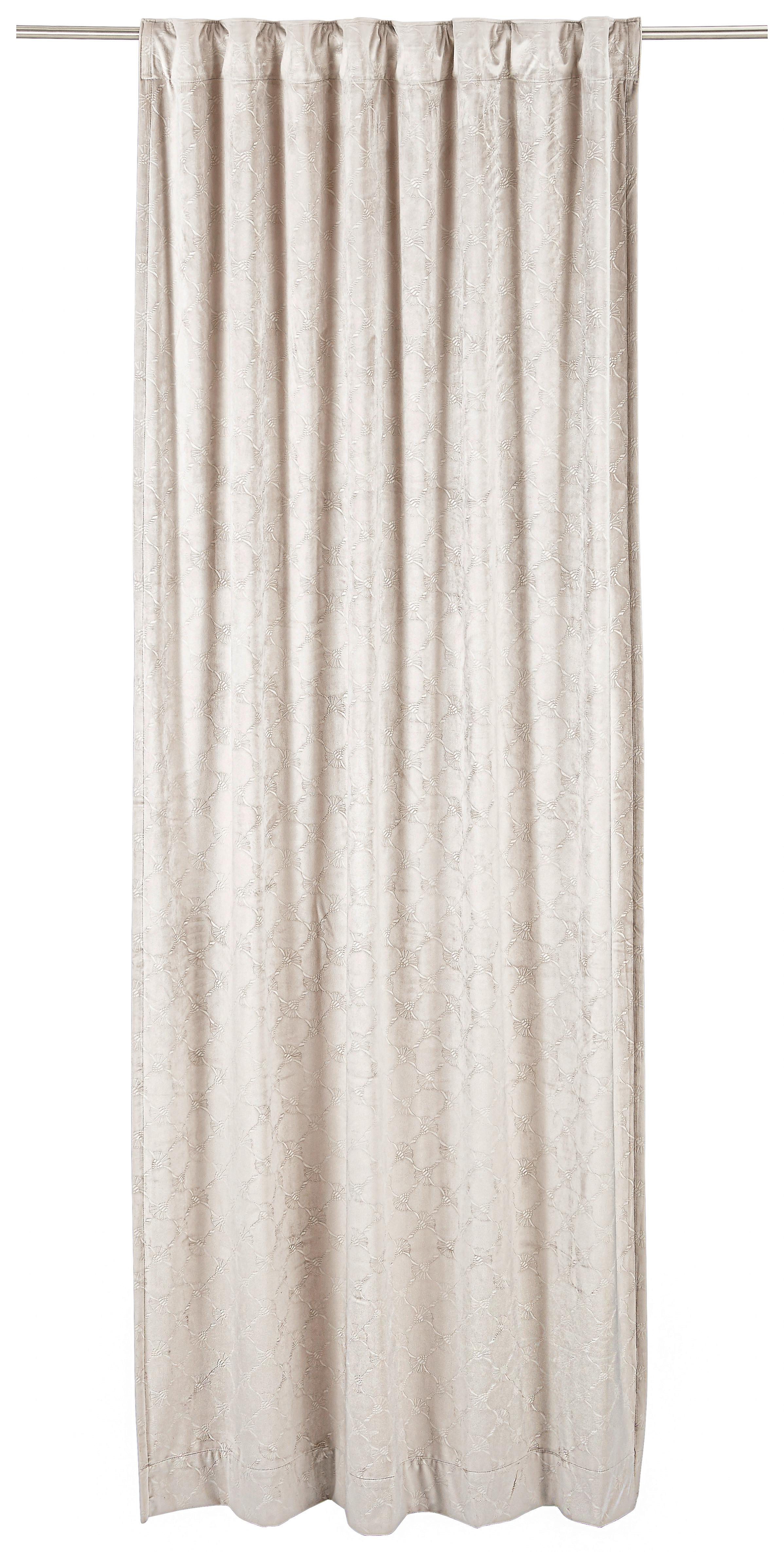 ZASŁONA GOTOWA J-IMPRESS JOOP! - szary, Design, tkanina (130/250cm) - Joop!