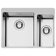 Spüle SMEG LFT3418RS Edelstahlfarben - Edelstahlfarben, Metall (61,5/40,2cm) - SMEG Spüle SMEG LFT3418RS Edelstahlfarben - Edelstahlfarben, Metall (61,5/40,2cm) - SMEG