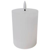 Kerze mit LED in Weiß - Weiß (7,5/10cm) - Premium Living