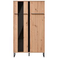 Félmagas Szekrény Sardinia - Artisan tölgy, Modern, faalapú anyag (84,5/153,5/35cm)