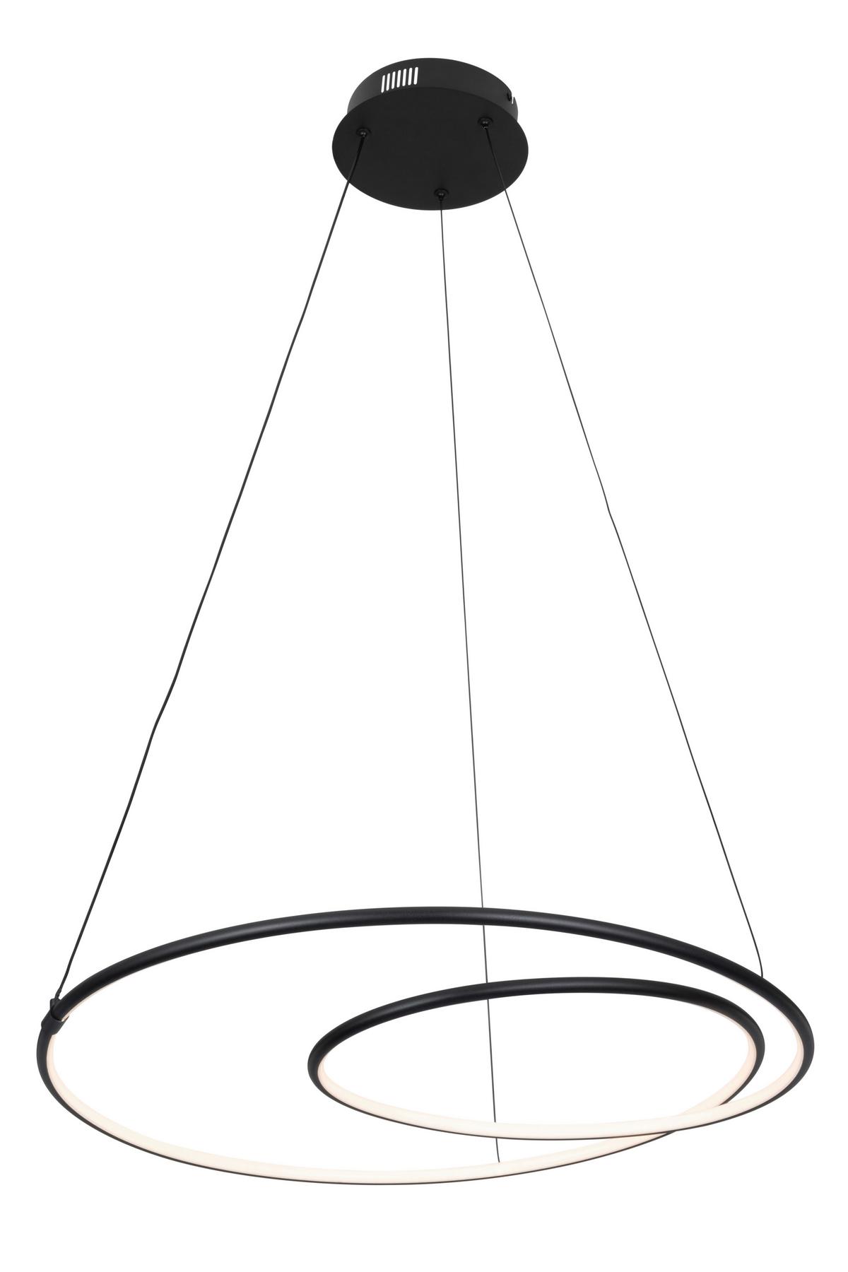 LAMPA WISZĄCA LED BIRMINGHAM *SBN* - czarny, Lifestyle, tworzywo sztuczne/metal (67/150cm) - Novel