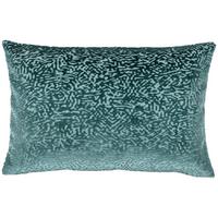 Kissenhülle Toto Türkis ca. 40x60cm - Türkis, Textil (40/60cm)