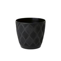 Okrasni Lonček Grow Complete Eco 13 - črna, Konvencionalno, umetna masa (12,8/11,1cm) - Mömax