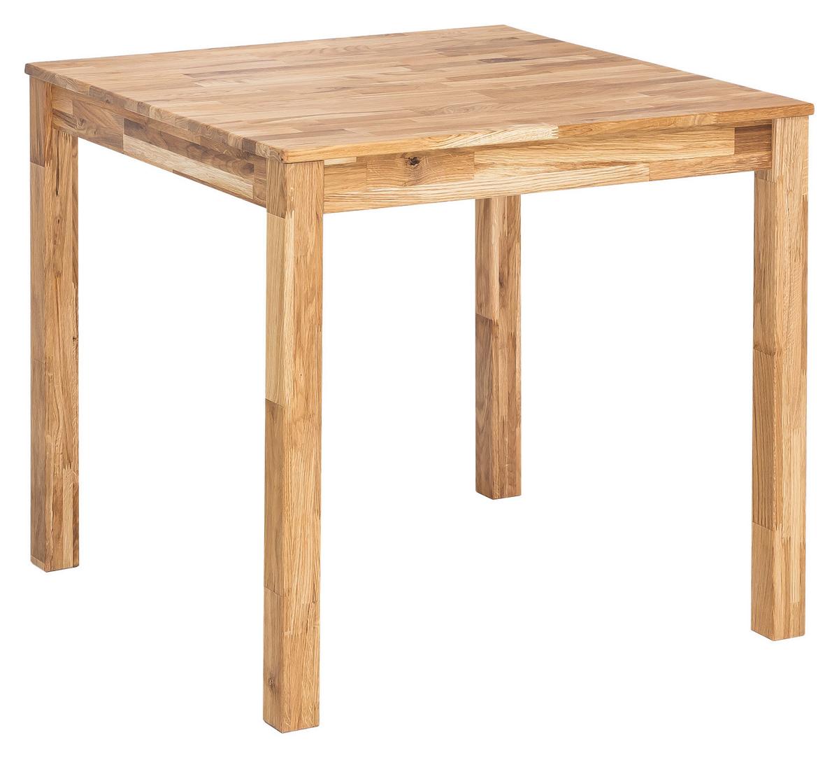 STÓŁ DO JADALNI LOTTE - brązowy, Konventionell, drewno (80/80/76cm) - MID.YOU