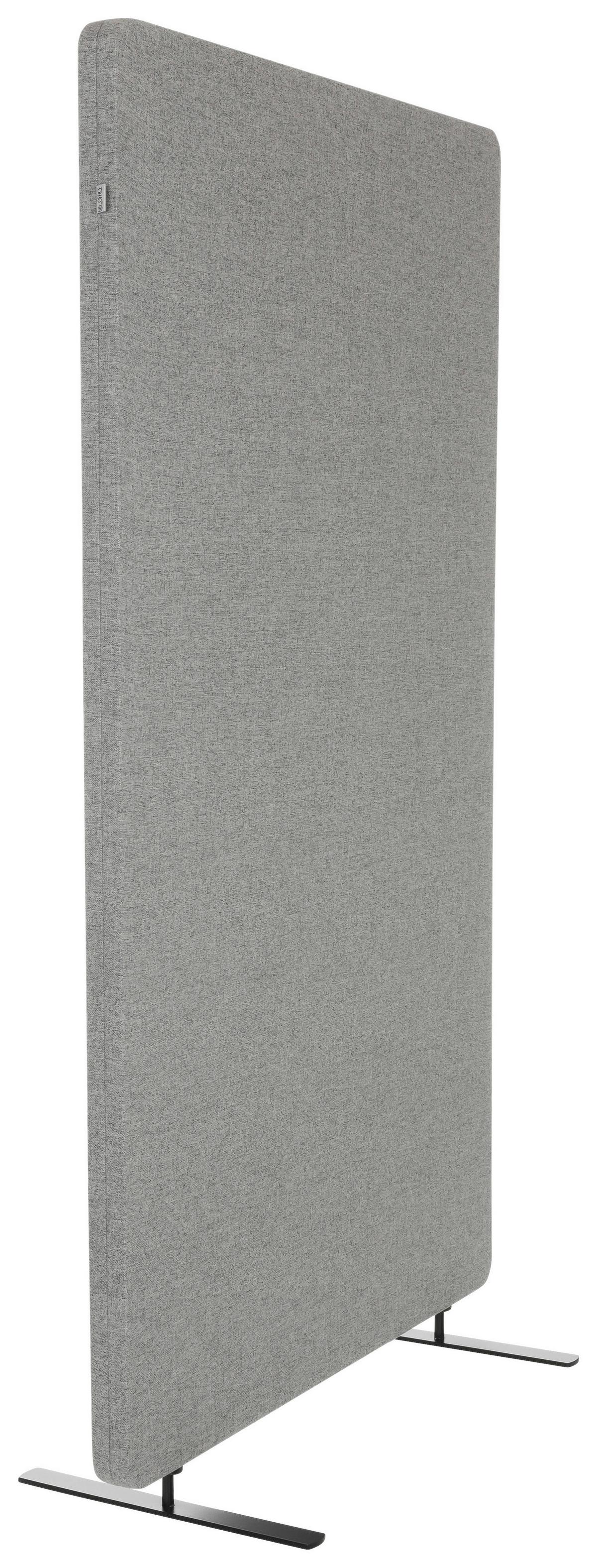 Pregradna Stena Flexmiut, Svetlo Siva - svetlo siva, Basics, kovina/umetna masa (80/142/35cm) - MID.YOU