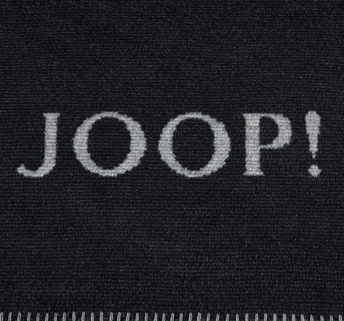 KOC DOMOWY JOOP! MELANGE-DOUBLEFACE - czarny/kolor grafitowy, Design, tkanina (150/200cm) - Joop!