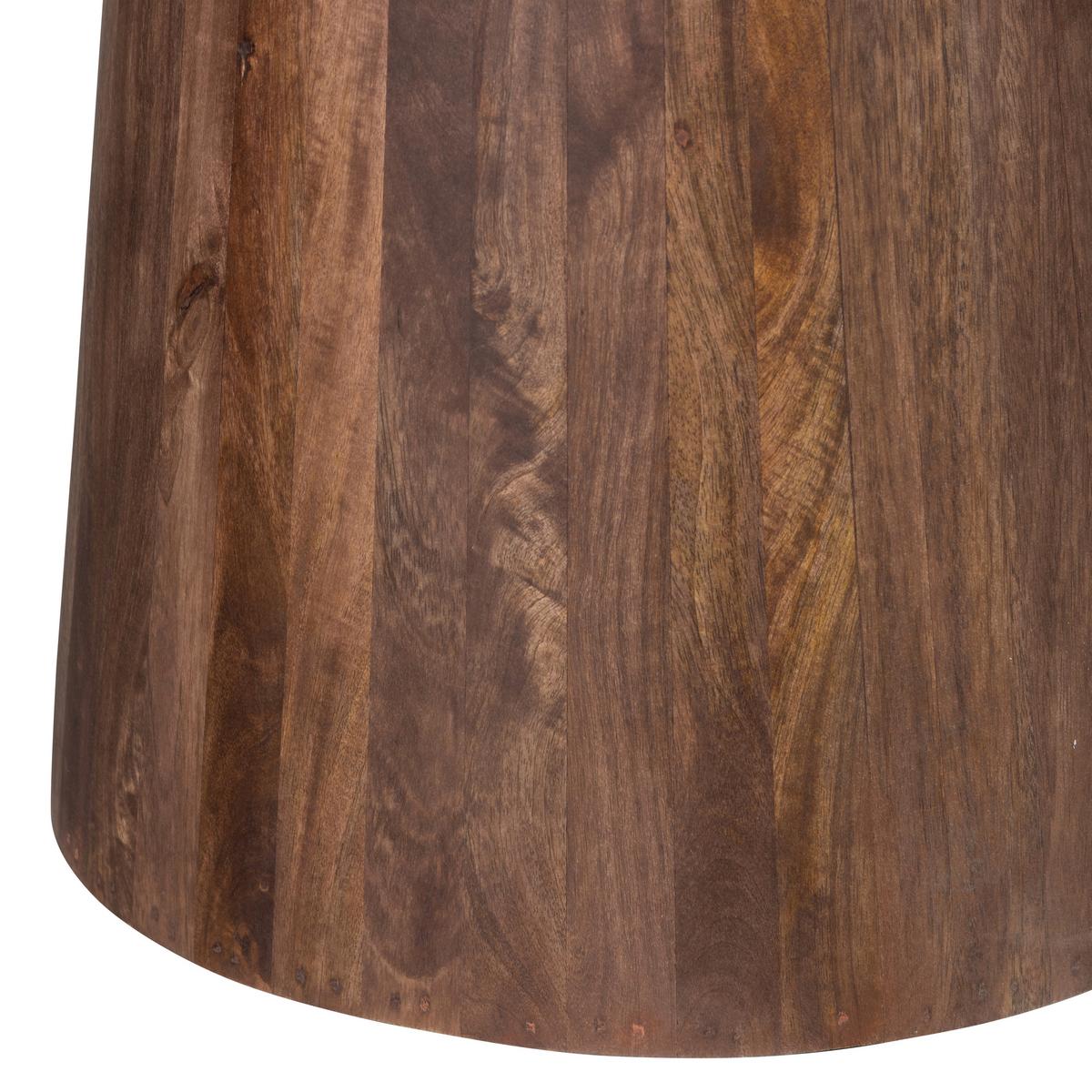 Esstisch Limit Holz - Walnussfarben, Design, Holz (130/130/76cm) - Livetastic