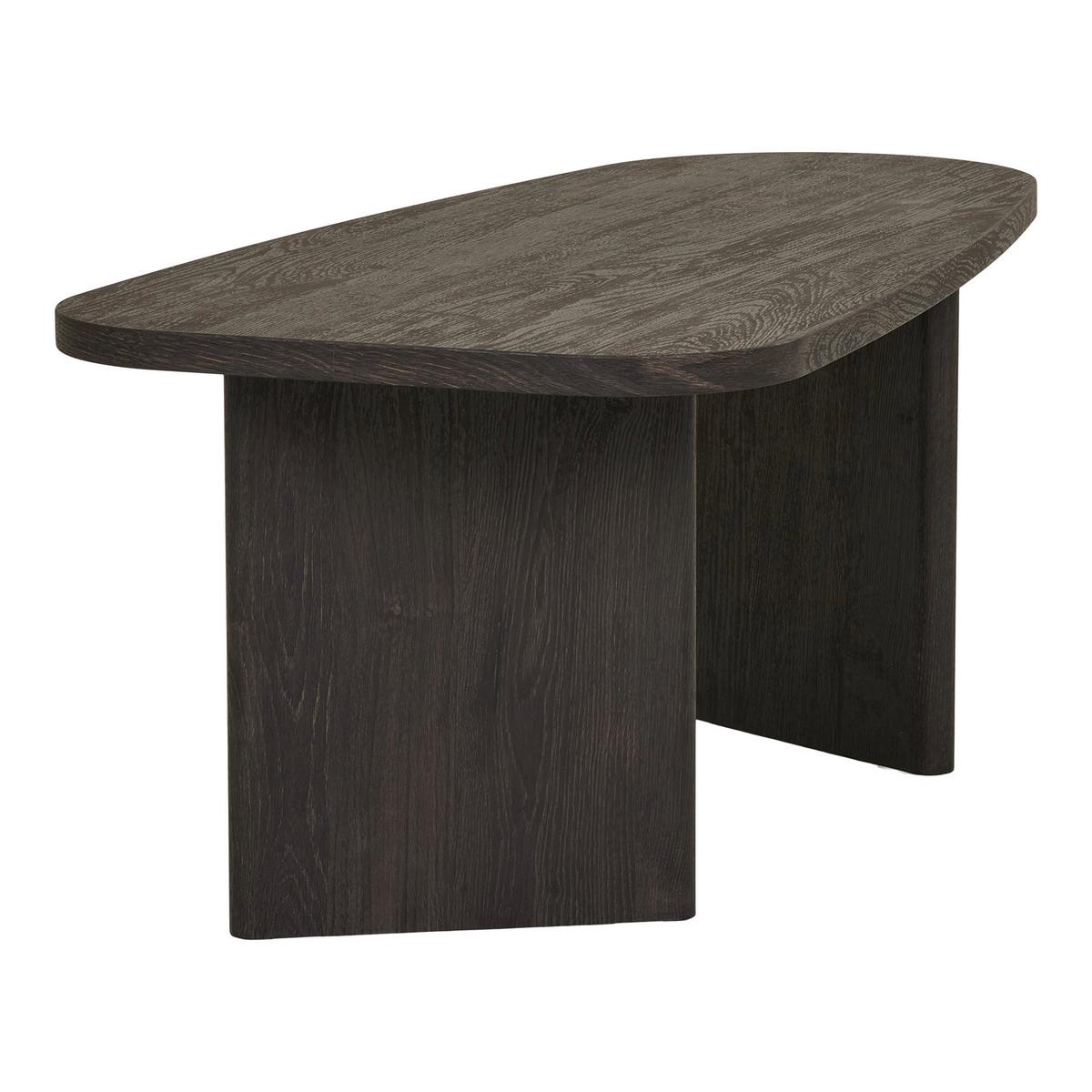 Couchtisch Melo Dunkelbraun ca. 100x50x41 cm - Dunkelbraun, Design, Holzwerkstoff (100/50/41cm) - MID.YOU