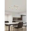 LED-TAKLAMPA CHAMO - champagne, Modern, metall/plast (90/18/27cm) - Mömax