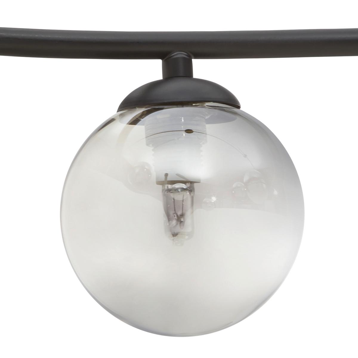 LAMPA SUFITOWA NERON - szary, Modern, metal/szkło (58/58/115cm) - Bessagi Home