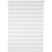 Rulou zebră Thomas - alb, plastic/textil (120/160cm) - Premium Living