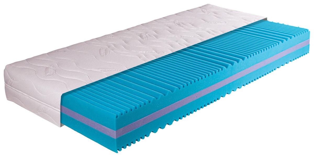 Kaltschaummatratze Cleo H3 CLEO H3 - Weiß, Basics, Textil (120/200cm) - Breckle