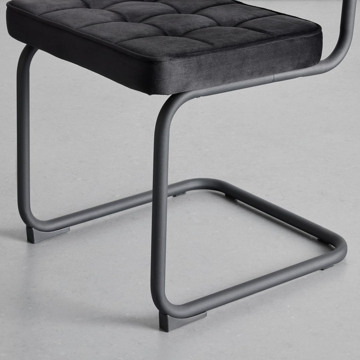 KRZESŁO MAXIM -TREND- - kolor naturalny/czarny, Modern, metal/drewno (51/82/55cm) - Mömax