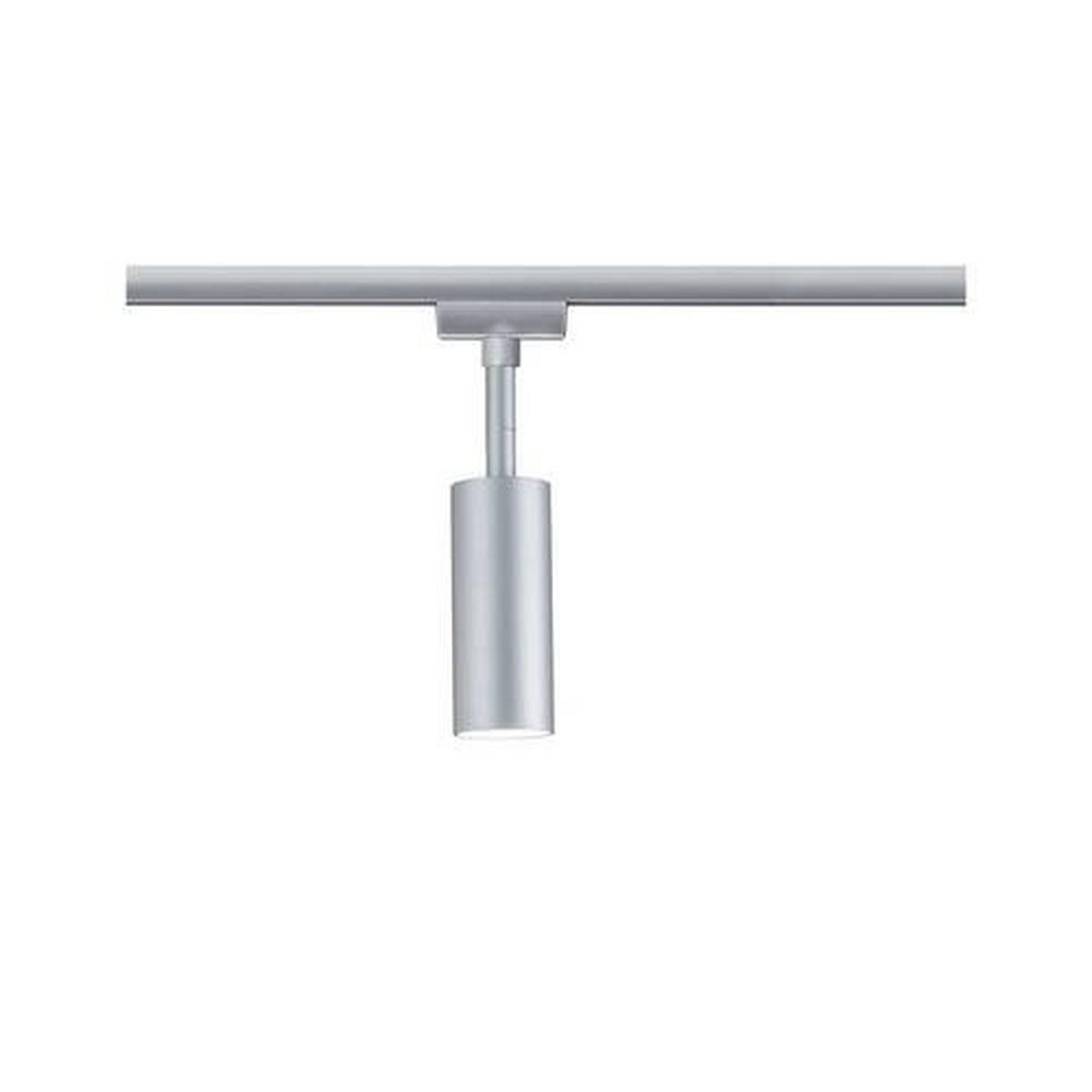 Schienensystem-Strahler Tubo in Chromfarben max. 4,5 W - Chromfarben, Design, Metall (4,2/18,6cm) - Paulmann
