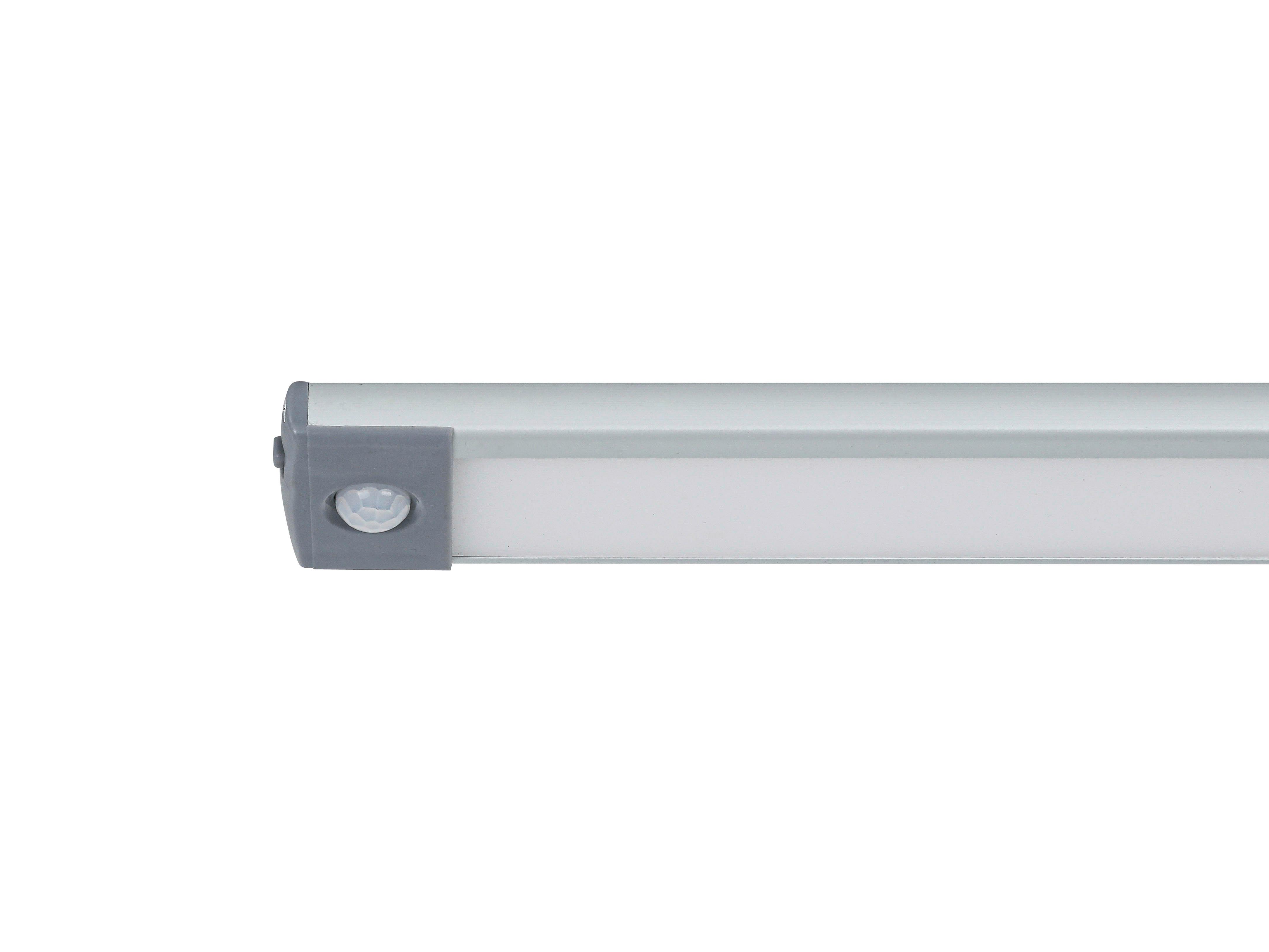 DOWNLIGHT UNTI - silver/grå, Modern, metall/plast (46/4/1cm) - Mömax