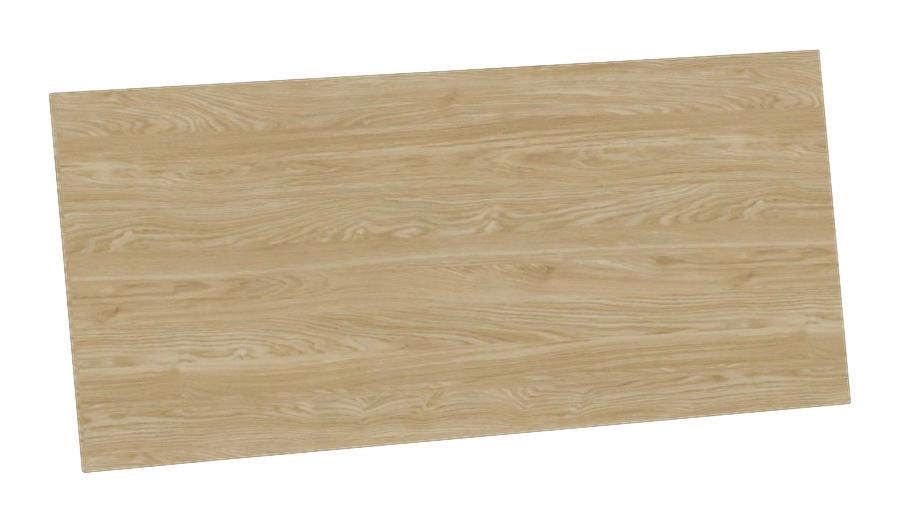 Kopfteil Unit 120 in Eichefarben - Eichefarben, KONVENTIONELL, Holzwerkstoff (135/45,5/1,6cm) - Based