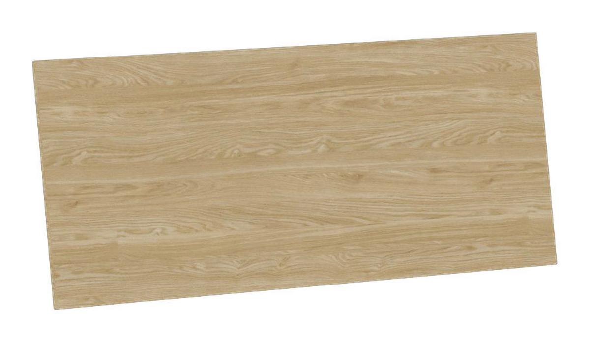 Kopfteil Unit in Eichefarben - Eichefarben, Konventionell, Holzwerkstoff (155/45,5/1,6cm) - Based
