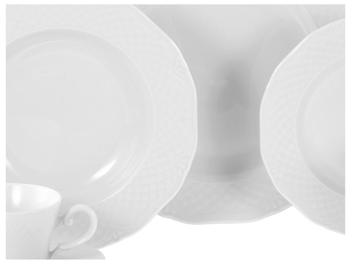 Kombinirani Servis Arianne, 30-Delni - bela, Basics, keramika - Creatable