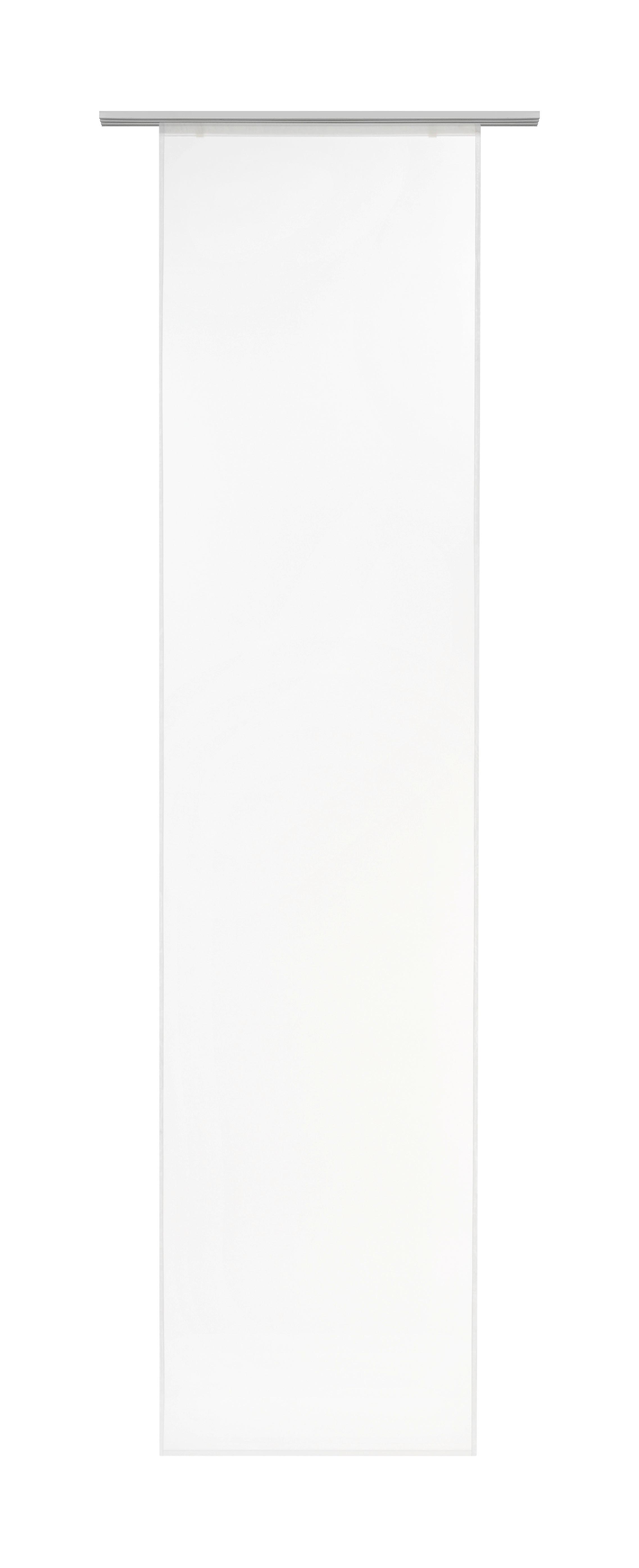 ZASŁONA PANELOWA SAMOA -BEST- - biały, Basics, tkanina (60/245cm) - Boxxx