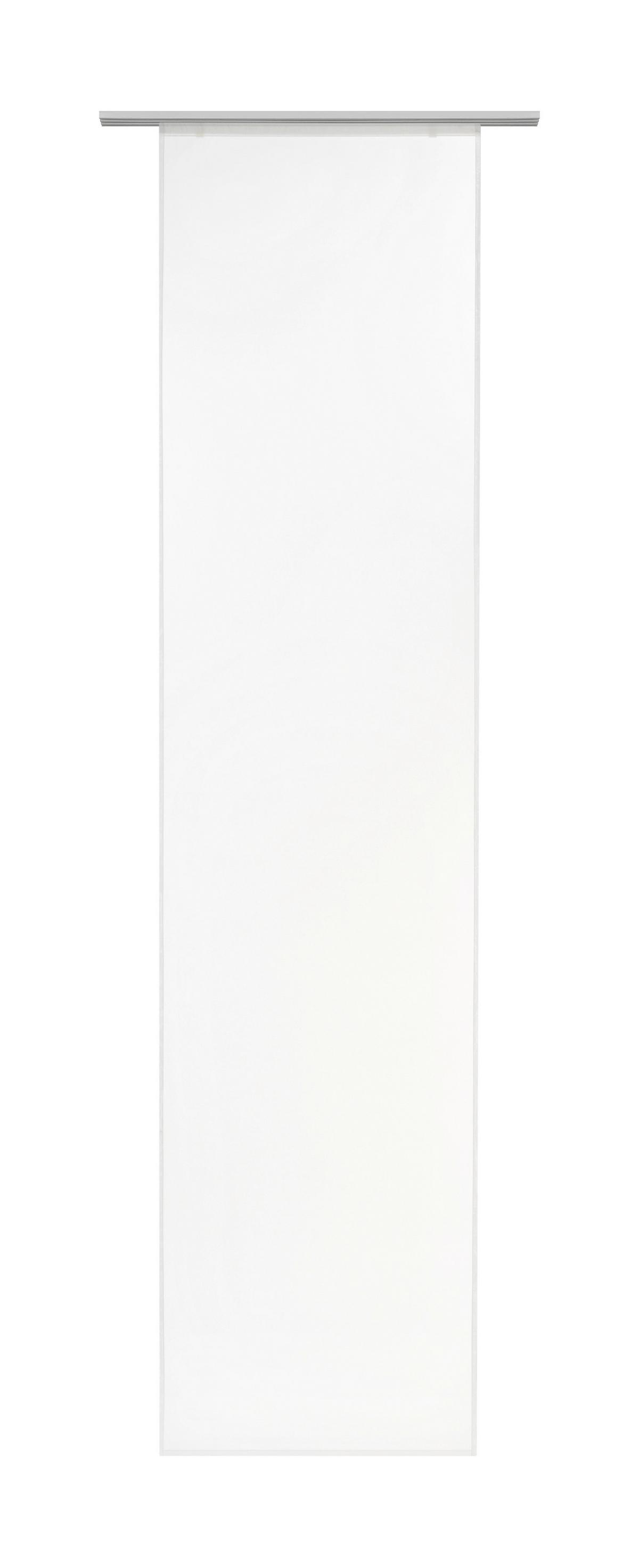 ZASŁONA PANELOWA SAMOA -BEST- - biały, Basics, tkanina (60/245cm) - Boxxx