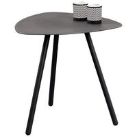 STOLIK BOCZNY MIRA 2 - antracytowy, Design, metal (50/50/50cm) - Xora