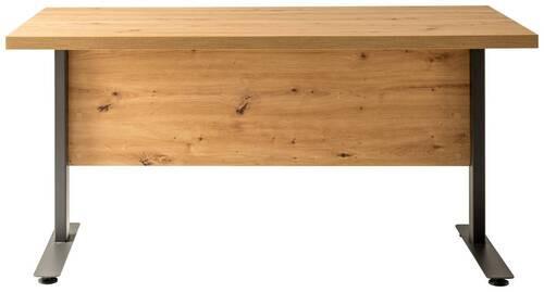 Schreibtischplatte in Eiche Artisan - Eiche Artisan, Modern, Holzwerkstoff (150/75/80cm) - Mömax