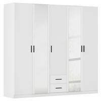 Ormar Za Odjeću Despina - bijela/siva, Konvencionalno, drvni materijal/plastika (226/210/54cm) - Modern Living