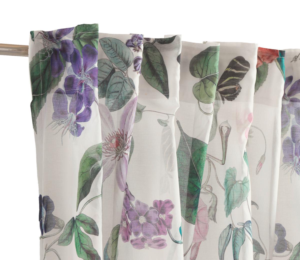 ZASŁONA GOTOWA SW-BLOSSOM - różnokolorowy, Basics, tkanina (130/250cm) - Schöner Wohnen