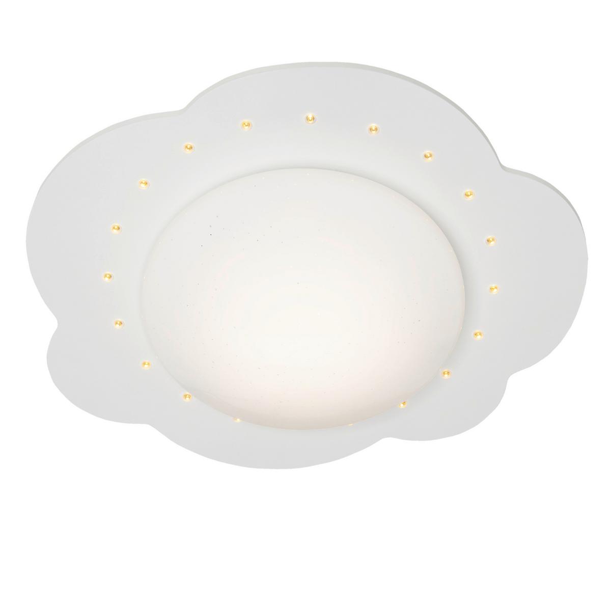 LAMPA SUFITOWA DZIECIĘCA 139837 - biały, Basics, drewno (48/12cm)