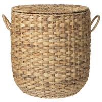 Korb Mila Naturfarben - Naturfarben, MODERN, Naturmaterialien/Metall (36/34/39,5cm) - Mömax