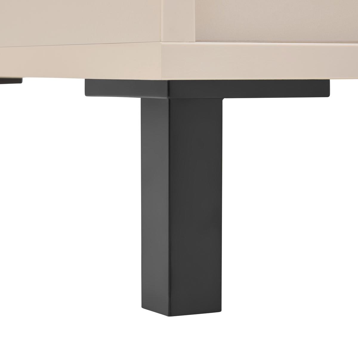 Schuhschrank Arran Kaschmirfarben - Kaschmir, MODERN, Holzwerkstoff (55/110/40cm) - Mömax